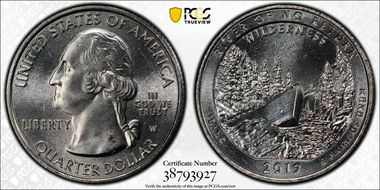 2019-W 25C Frank Church River of No Return NP First Week of Discovery MS65