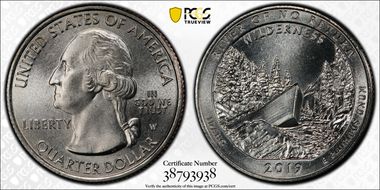 2019-W 25C Frank Church River of No Return NP First Week of Discovery MS65+