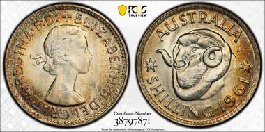 1961(m) Shil KM-59  Ag MS67