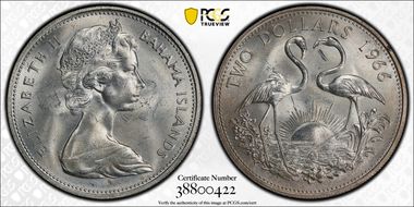 1966 $2 KM-9  Ag MS64