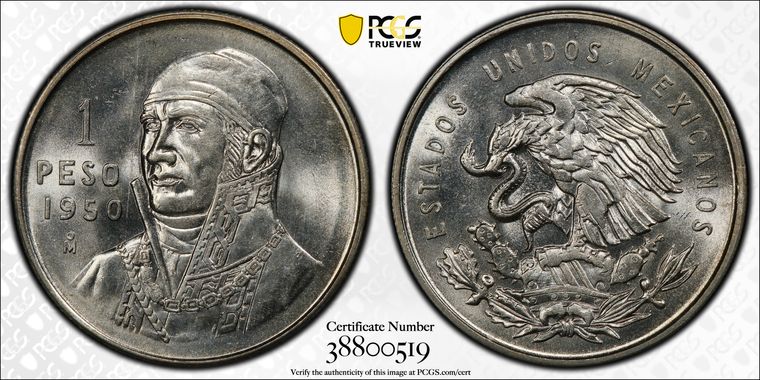 Cert 38800519 - Coin Image