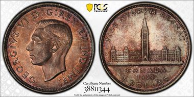 1939 S$1 MS65