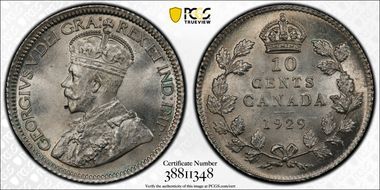 1929 10C MS65