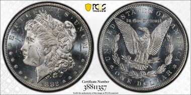 1882-CC $1 MS64PL