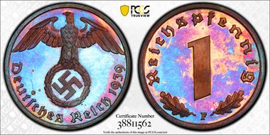 1939-F Pfg J-361 PR65BN