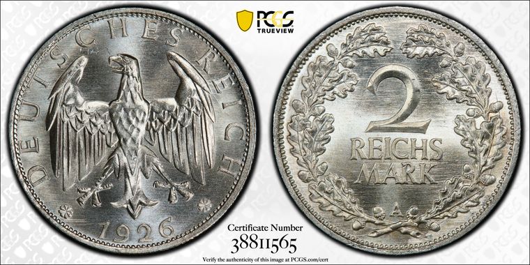 Cert 38811565 - Coin Image