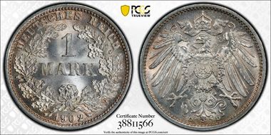 1902-D Mark J-17 MS66+