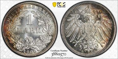 1904-G Mark J-17 MS67