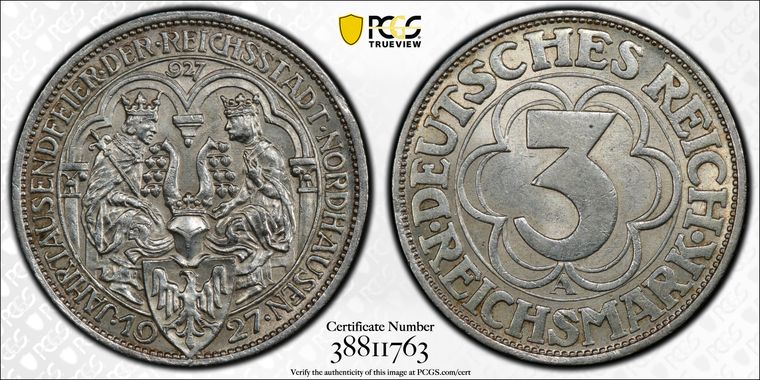 Cert 38811763 - Coin Image