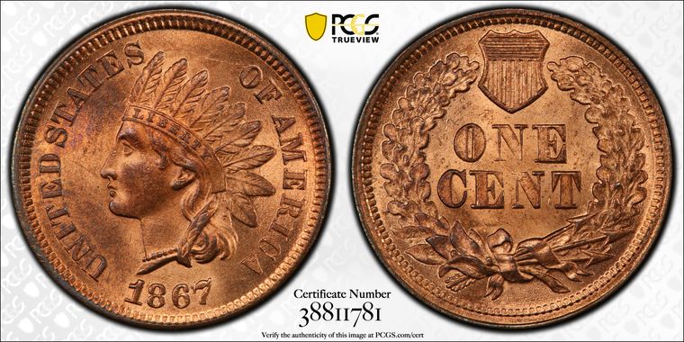 Cert 38811781 - Coin Image