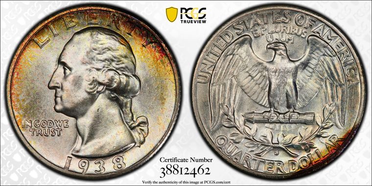 Cert 38812462 - Coin Image