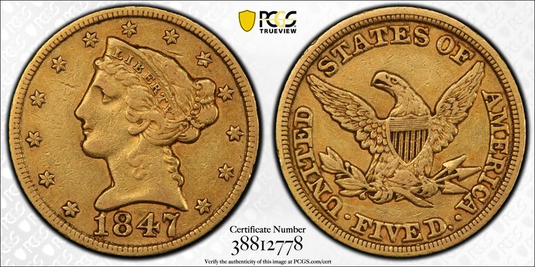 Cert 38812778 - Coin Image