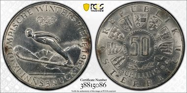 1964 50 Sch Olympics KM-2896 N1