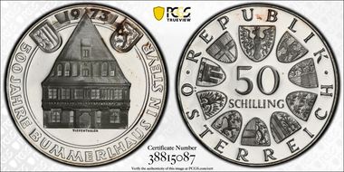 1973 50 Sch 500th Ann. Bummerl House PR67DCAM
