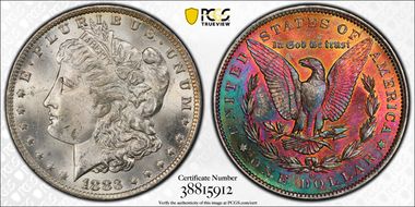 1883-O $1 MS64