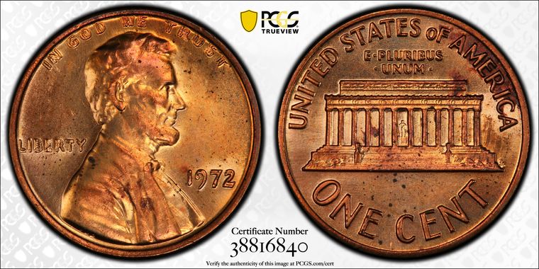 Cert 38816840 - Coin Image