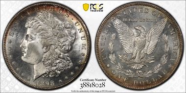 1898-S $1 MS66+