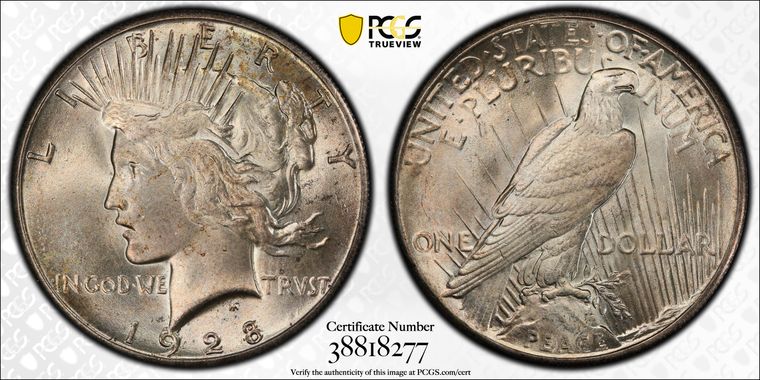 Cert 38818277 - Coin Image