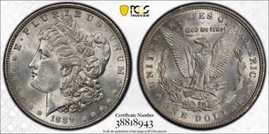 1889 $1 MS63