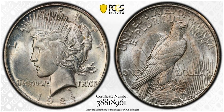 Cert 38818961 - Coin Image