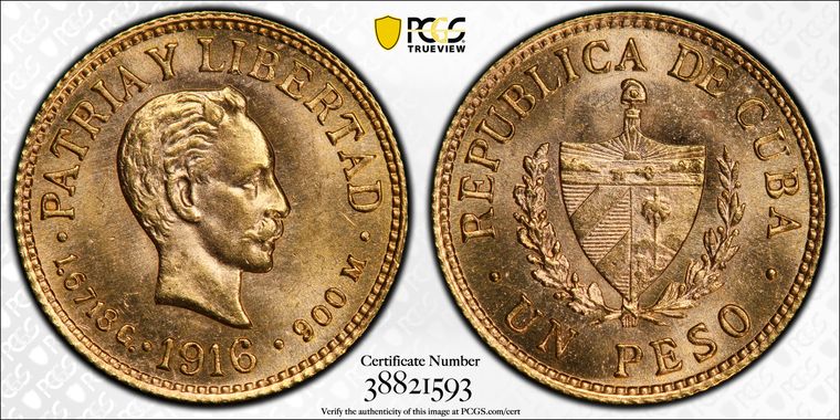 Cert 38821593 - Coin Image