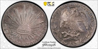 1832-Ca MR 8 R Ca02 Cap of 1832 AU55