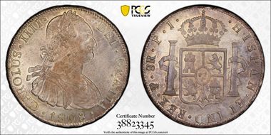 1808-PTS PJ 8 R Calico-1014 CAROLUS IIII MS62