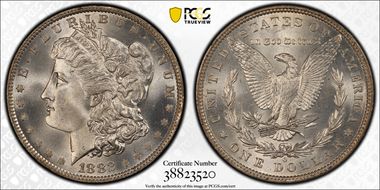 1882-O $1 MS67