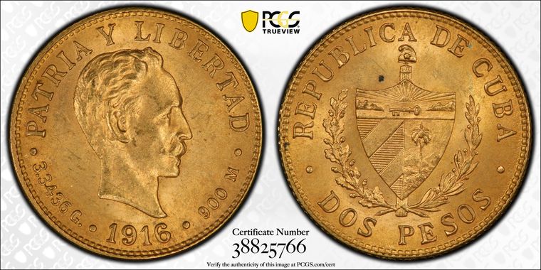 Cert 38825766 - Coin Image