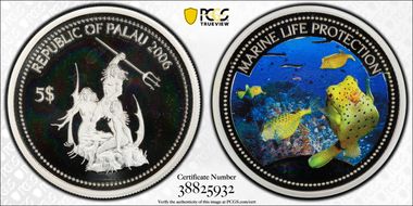 2006 $5 Box Fish PR69DCAM