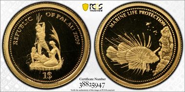 2009 $1 KM-234 Lionfish PR69DCAM
