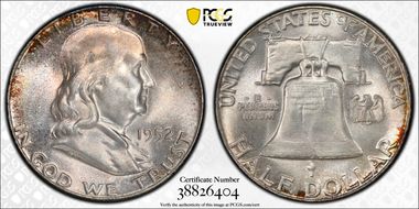 1952 50C MS66+ FBL