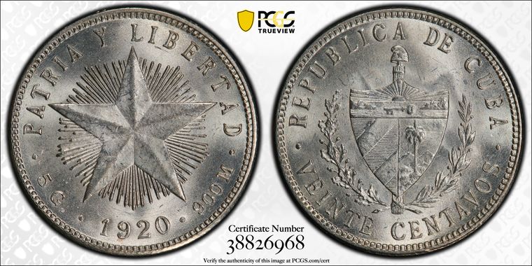 Cert 38826968 - Coin Image