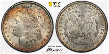 1884-O $1 MS63