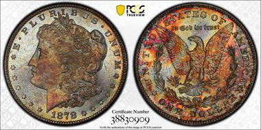 1878-S $1 MS63