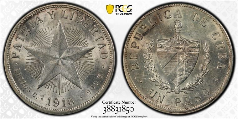 Cert 38831850 - Coin Image