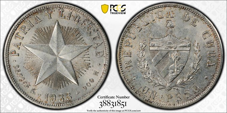 Cert 38831851 - Coin Image