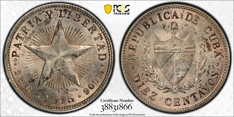 Cert 38831866 - Coin Image