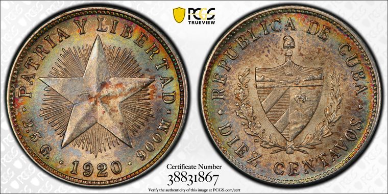 Cert 38831867 - Coin Image