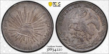 1851-Ca RG 8 R Ca22 AU58