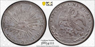 1856 5/4-Ca RG 8 R Ca27 MS62