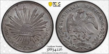 1860-C CE 8 R Cn15 MS63