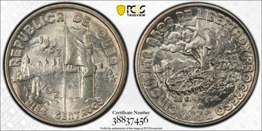 1952 10C Republic MS64