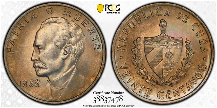 Cert 38837478 - Coin Image