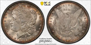 1892-O $1 MS64