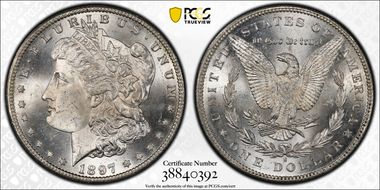 1897-S $1 MS64