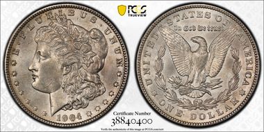 1904 $1 MS62