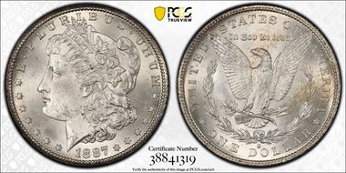 1887-S $1 MS63