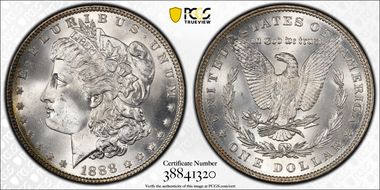 1888 $1 MS65