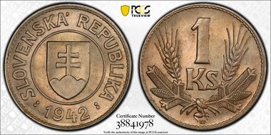 1942 Koruna MS64
